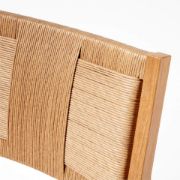 Teak & Rattan Dining Armchair