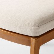 Teak & Rattan Dining Armchair