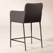 Vegan Leather Counter Stool