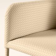 Vegan Leather Counter Stool