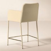 Vegan Leather Counter Stool