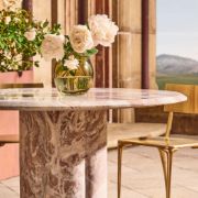 Round Marble Dining Table