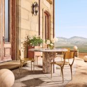 Round Marble Dining Table