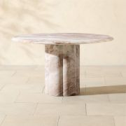 Round Marble Dining Table