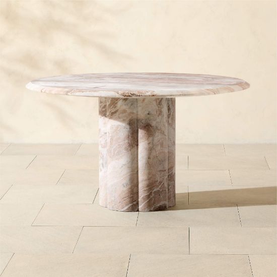 Round Marble Dining Table