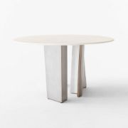 Resin & Metal Dining Table