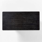 Black Ash Wood Dining Table