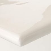 Rectangular White Concrete Dining Table