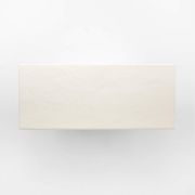Rectangular White Concrete Dining Table