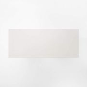 White Rectangular Dining Table with Sculpted Base