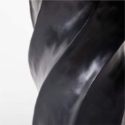 Black Round Resin Dining Table