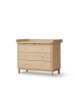 Wood Dresser with 3 Drawers
