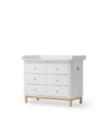 6‑Drawer White Oak Dresser