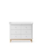 6‑Drawer White Oak Dresser