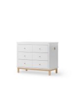 6‑Drawer White Oak Dresser