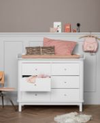 6‑Drawer White Dresser