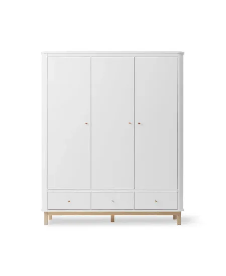 Picture of Modern Wood Wardrobe, 3 Doors