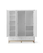 Picture of Modern Wood Wardrobe, 3 Doors