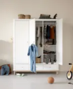 Picture of Modern Wood Wardrobe, 3 Doors