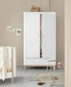 Picture of Modern Wood Wardrobe, 2 Doors