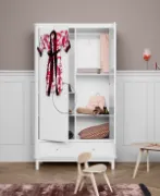 Picture of Modern Wood Wardrobe, 2 Doors
