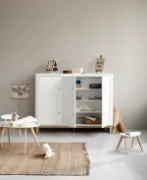 Picture of Contemporary Wood Multi Cupboard, 3 Doors